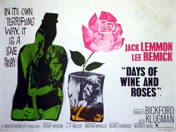 The Days Of Wine and Roses poster